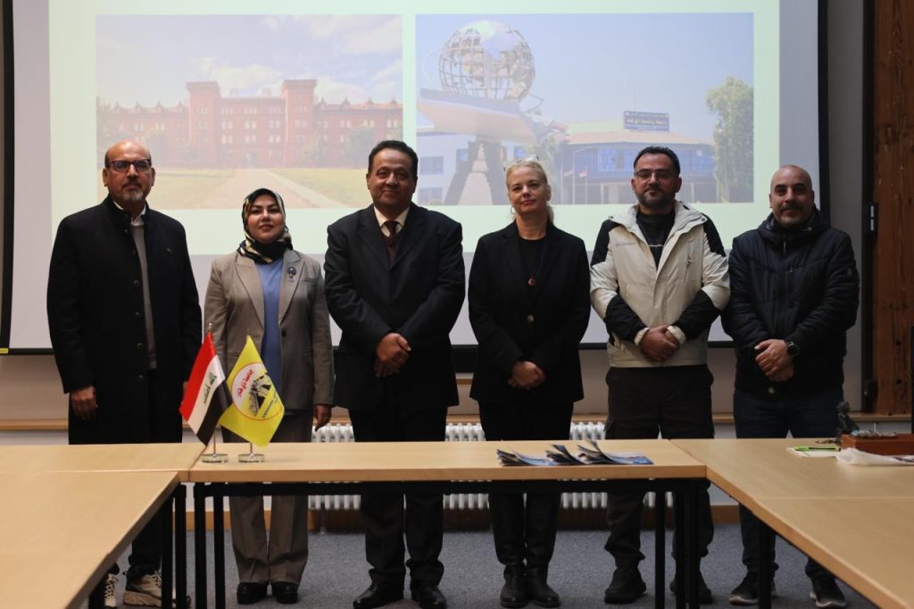 رئيس جامعة ذي قار يرأس وفد الجامعة في زيارة رسمية إلى ألمانيا لتعزيز التعاون الأكاديمي الدولي
