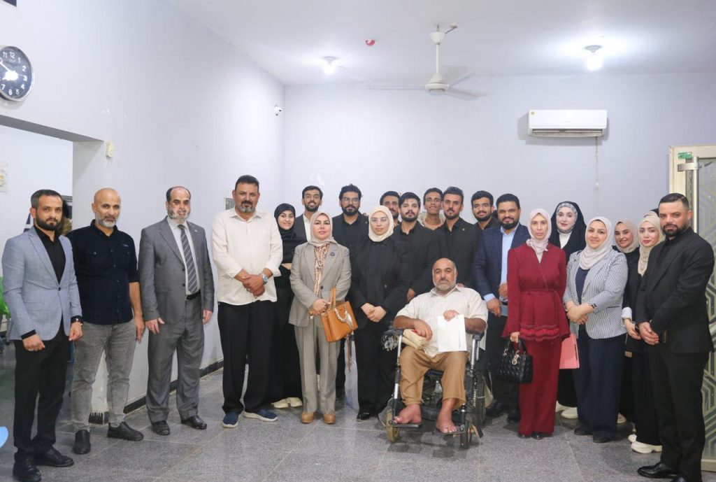 كلية العلوم بجامعة ذي قار تقيم مأدبة إفطار رمضانية لنزلاء دار المسنين تأكيداً لدورها الإنساني والمجتمعي