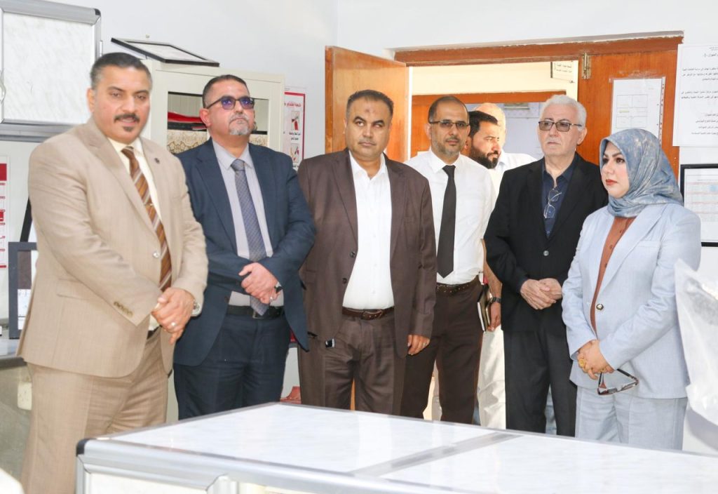 كلية العلوم بجامعة ذي قار تستقبل لجنة وزارية لتقييم واقعها الأكاديمي وتطوير بنيتها التحتية