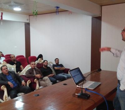 ورشة عن نظام المقررات الالكتروني في كلية علوم الحاسوب والرياضيات