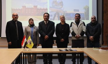 رئيس جامعة ذي قار يرأس وفد الجامعة في زيارة رسمية إلى