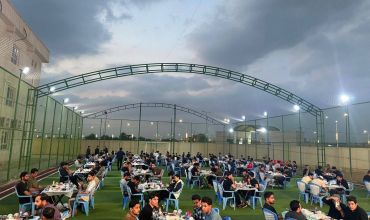 جامعة ذي قار تقيم مأدبة إفطار جماعية لطلبة الأقسام الداخلية في