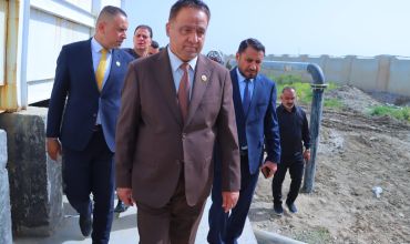 رئيس جامعة ذي قار يشرف ميدانياً على تطوير البنى التحتية الخدمية