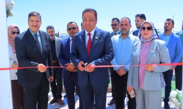 رئيس جامعة ذي قار يفتتح مبنى قسم التحليلات المرضية في كلية